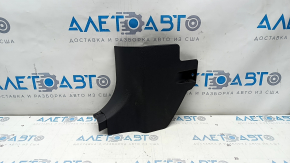 Capacul stâlpului frontal stânga jos Toyota Camry v70 18- negru, zgârieturi