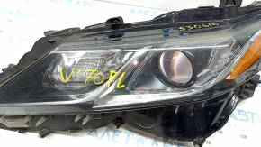 Far stânga față Toyota Camry v70 18- complet LED, nisip