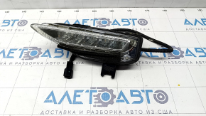 Поворотник правый Infiniti Q50 14-15 LED, сломаны крепления, песок