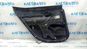 Capacul usii spate dreapta Toyota Camry v70 18- negru cu insertie neagra din plastic, cotiera din cauciuc, zgarieturi