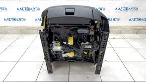 Водительское сидение Porsche Macan 15-18 с airbag, электро, подогрев, кожа черная, примято