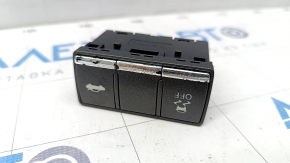 Кнопка TRAC OFF и открытия крышки багажника Infiniti Q50 14-16 полез хром