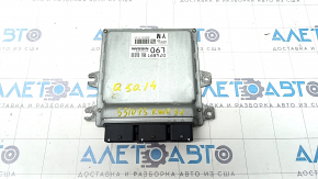 Блок ECU компьютер двигателя Infiniti Q50 14-15 3.7