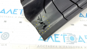 Capacul pragului din spate stânga pentru Subaru Impreza 17- GK, negru, zgâriat, prinderea ruptă