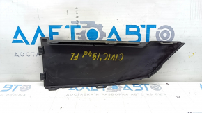 Capacul de protecție a bara față pentru Honda Civic X FC 19-21 pentru radar.