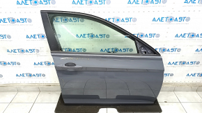 Ușă asamblată față dreapta VW Jetta 19- gri LH7J, keyless, lovitură