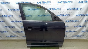 Ușă asamblată față dreapta Audi Q5 8R 09-17 keyless, negru LY9B, maner, zgârieturi pe capac