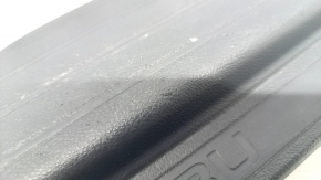 Накладка порога передняя левая Subaru Outback 15-19 черная, потерта