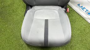 Пассажирское сидение Honda Civic X FC 19-21 4d без airbag, механич, тряпка серое, под химчистку, ржавчина