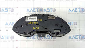 Tabloul de bord Audi A4 B8 13-14 cu control de croazieră 91k, defect de sticlă