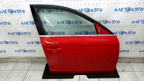 Ușă asamblată față dreapta Audi A4 B8 08-16 roșu LY3J, fără cheie