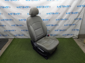 Scaun de pasager Hyundai Elantra AD 17-20 fără airbag, material textil gri, manual, necesită curățare chimică