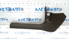 Capac prag interior fata stanga Audi A4 B8 08-16 sedan, maro inchis, zgarieturi