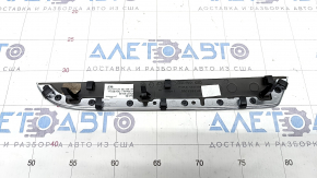 Capacul panoului frontal din torpedoul Audi A4 B8 08-16, lemn inchis, structura