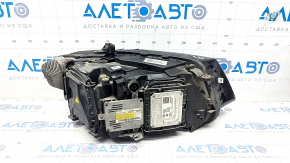 Far stânga față asamblată Audi Q5 8R 13-17 restilizare xenon, nisip