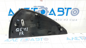 Capacul torpedoului lateral dreapta Audi Q5 8R 09-17 negru.