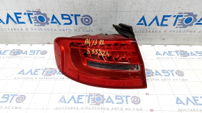 Lampa exterioară aripă stângă Audi A4 B8 13-16 restilizare sedan LED, zgârieturi