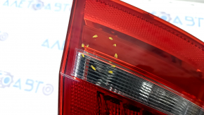 Фонарь внешний крыло левый Audi A4 B8 13-16 рест седан LED, царапины
