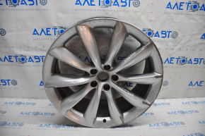 Set de jante R22 4 bucăți 5x120 10j+9j Tesla Model X 16-21, diferite lățimi, cu bordură.