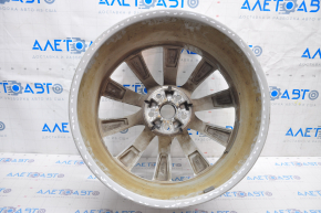 Комплект дисков R22 4шт 5x120 10j+9j Tesla Model X 16-21 разноширокие, бордюрка