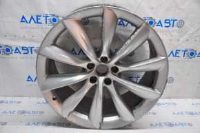 Комплект дисков R22 4шт 5x120 10j+9j Tesla Model X 16-21 разноширокие, бордюрка