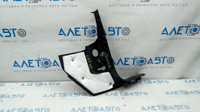 Capacul stâlpului frontal stânga de jos Audi Q3 8U 15-18 negru, zgârieturi