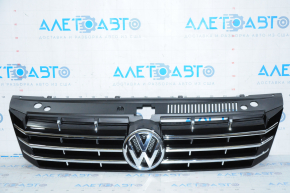 Решетка радиатора grill со значком VW Passat b7 12-15 USA хром полоска новый OEM оригинал