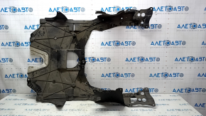Защита двигателя пластиковая часть Honda Civic X FC 16-21 2.0 надрывы, трещина, примята, царапины