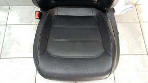 Scaun șofer VW Passat b8 16-19 SUA fără airbag, electric, piele neagră, uzat