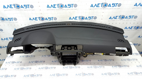 Торпедо передняя панель с AIRBAG VW Passat b8 16-19 USA черная