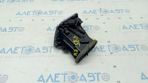 Deflectorul de aer al conductei de admisie din panoul frontal dreapta Audi Q3 8U 15-18 negru