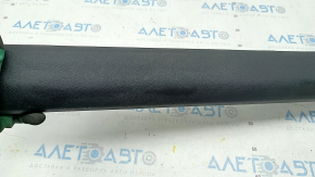 Capac prag interior dreapta fata Audi Q3 8U 15-18, neagra, zgarieturi, capacul rupt