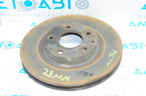 Placă de frână față stânga Mazda 6 13-21 tip 2 295/28mm ruginită