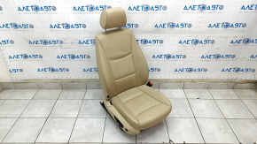 Scaun pasager BMW X3 F25 11-17 cu AIRBAG, piele bej, electric, incalzit, usor de curatat