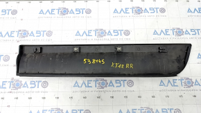 Capac usa spate dreapta inferioara BMW X3 F25 11-17, structura, zgarietura.