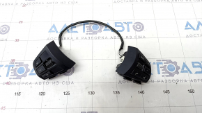 Butonul de control de pe volanul BMW X3 F25 11-17 are suportul rupt.