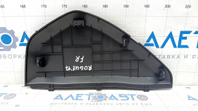 Capacul panoului frontal lateral dreapta Nissan Rogue 14-20 negru