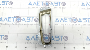 Накладка шифтера АКПП BMW X3 F25 11-17 серая, царапины