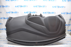 Torpedo panoul frontal cu AIRBAG Ford Focus mk3 15-18 restilizat negru, fisură în conducta de aer