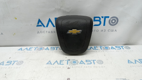 Airbag-ul de siguranță în volanul șoferului Chevrolet Trax 15-20 negru, uzat.