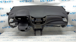 Торпедо передняя панель с AIRBAG Chevrolet Trax 17-20 черная