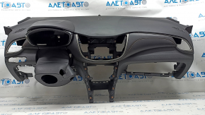 Panoul frontal cu AIRBAG pentru Chevrolet Trax 17-20, negru.