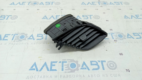 Deflectorul de aer al conductei de admisie din panoul frontal dreapta pentru Chevrolet Trax 17-20, negru.