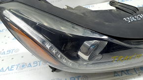 Far dreapta fata goală Chevrolet Trax 17-22 halogen + LED DRL, nisip, lac util