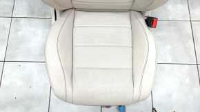 Scaun pasager Mercedes W167 GLE 350 450 20-23 cu airbag, electric cu memorie, încălzire, ventilație, piele bej, necesită curățare