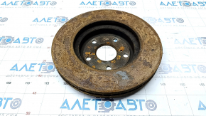 Placă de frână față dreapta Toyota Avalon 05-12 295/28mm ruginită