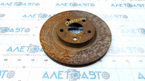 Placă de frână față dreapta Toyota Avalon 13-18 295/28mm ruginită.