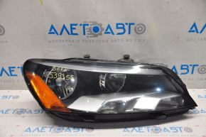 Far dreapta față VW Passat b7 12-15 USA, halogen gol, nisip