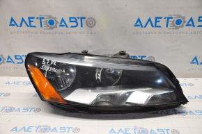 Far dreapta față VW Passat b7 12-15 SUA, gol, halogen, nisip