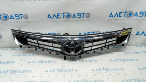 Grila radiatorului Toyota Avalon 13-15 3.5 cu emblema, nisip